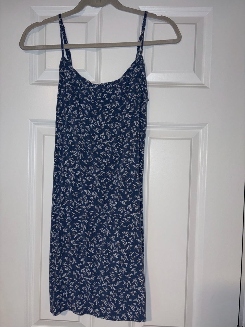 Brandy Melville Blue Floral Sundress